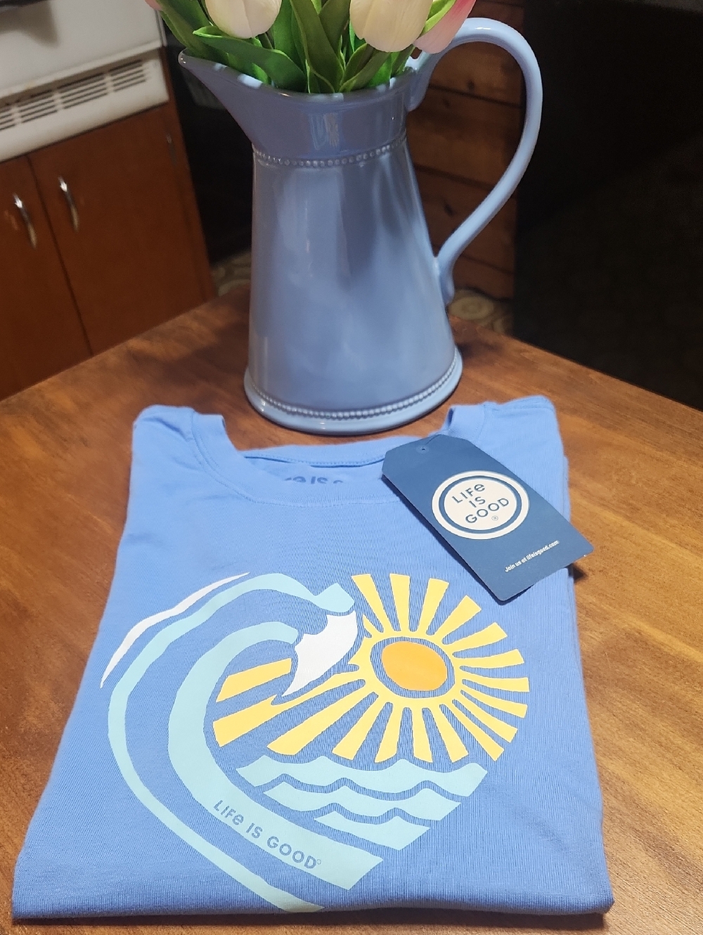 LIFE IS GOOD T-SHIRT - Picture 9 of 10